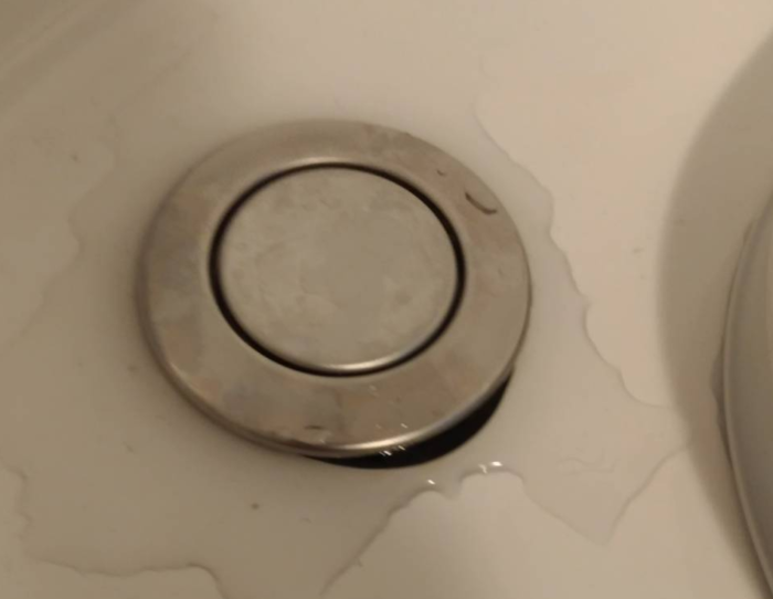 パッキンがはみ出た写真